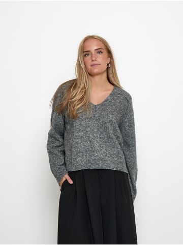 Peppercorn Pullover in Grey Melange