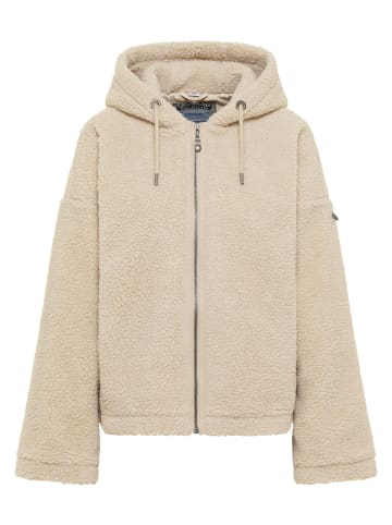 DreiMaster Damen Übergangsjacke Aus Teddy in Beige