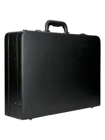D&N Tradition Business - Aktenkoffer 46 cm PU (schwarz) in schwarz