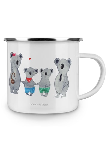 Mr. & Mrs. Panda Pott Koala Familie zwei ohne Spruch in Weiß