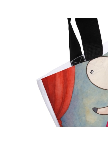 Mr. & Mrs. Panda Strandtasche Einhorn Ballerina Design ohne Spruch in Weiß