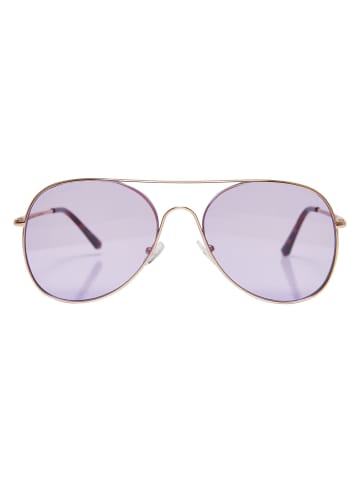 Urban Classics Sonnenbrillen in gold/lilac