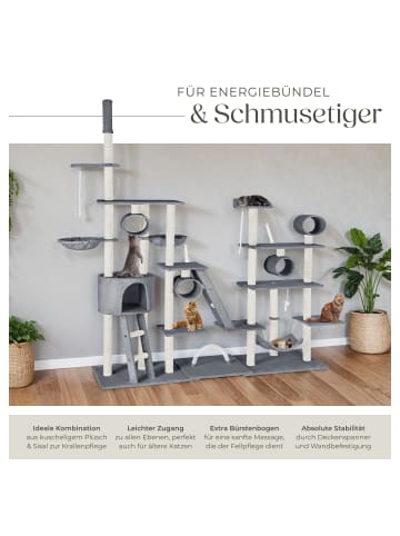 tectake Katzenbaum Snooky 261 cm Diverse Farben