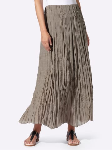 Heine Bahnenrock in taupe