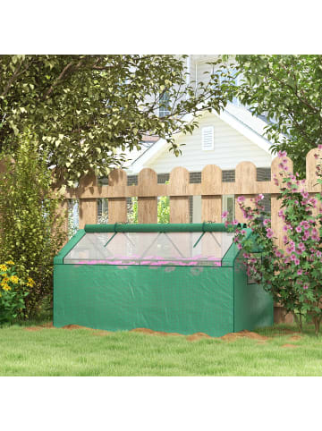 Outsunny Gewächshaus 180L x 92B x 92H cm Grün