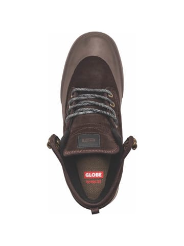 Globe Skaterschuhe Motley Mid Dark Brown Mudguard