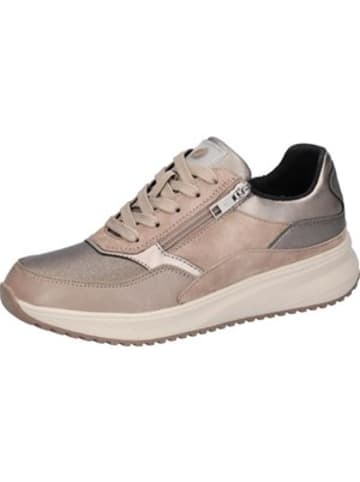 WALDLÄUFER Komfort Schnürschuh in taupe