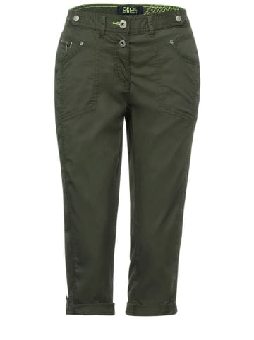 Cecil Capri in utility olive