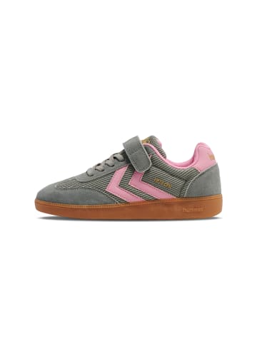 Hummel Klettverschluss Sneaker Vm78 Cph Lebensstil Kinder in SHADOW/PINK NECTAR