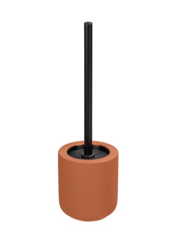 Wenko WC-Garnitur Avellino Terracotta Keramik in Schwarz