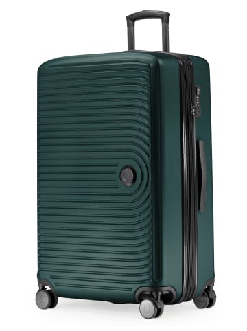 Hauptstadtkoffer Mitte - Großer Reisekoffer Trolley 77cm XXL Erweiterung TSA 130L in Waldgrün