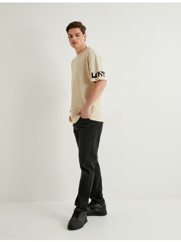KOTON T-shirt in Beige