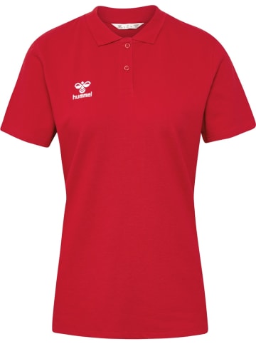 Hummel Polo "Hmlgo 2.0 Polo Woman" in Rot