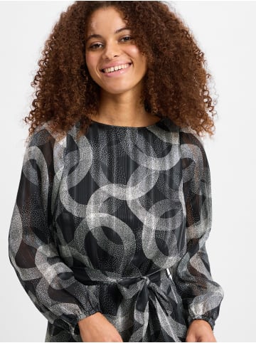 More & More Kleid in schwarz grau - 0001