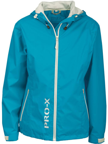 PRO-X elements Regenjacke "LADY FLASH" in Neon TÃ¼rkis