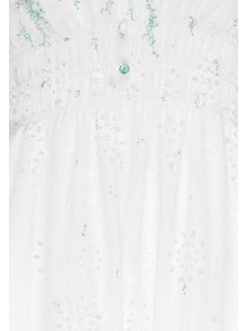 LYNNEA Women Dress in White Green