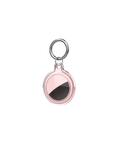Wisam Wasserdichte AirTag Hülle 4er Set Transparent Grün Blau Pink