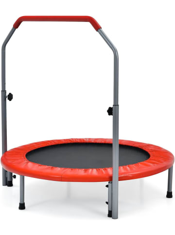 COSTWAY φ101cm Mini Trampolin in Rot