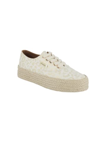 Les Tropéziennes par M Belarbi Schnür-Sneaker „Cosmic Print“ Braun