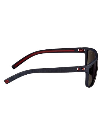 Simplify Polarisierte Sonnenbrille "Barrett" in Blau/Silber