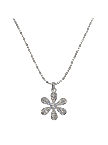 Steuer Modeschmuck Metall in silber