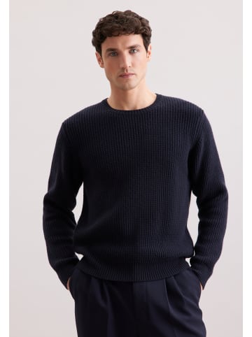 Seidensticker Pullover Regular in Dunkelblau
