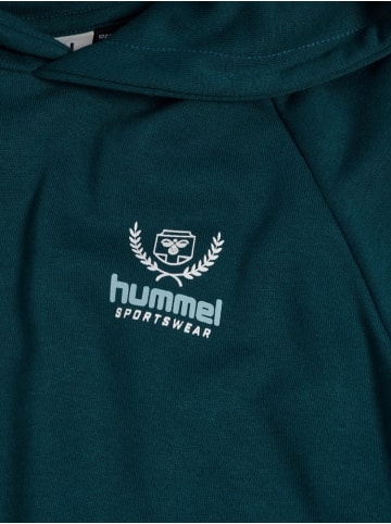 Hummel Kinder Hoodie "Loose Hoodie Bts" in Blau