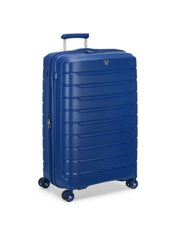 Roncato B-Flying Move 4 Rollen Trolley 78 cm mit Dehnfalte blu notte