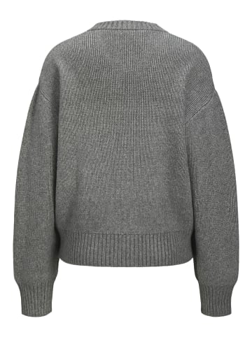 JJXX Sweatshirt mit Reißverschluss in Medium Grey Melange