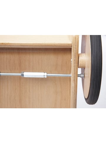 Pinolino Kimi Lauflernhilfe, ergonomischer Griff mit Bremssystem - ab 1 Jahr in Silber