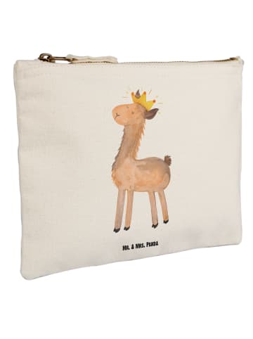 Mr. & Mrs. Panda Stoffbeutel Lama König ohne Spruch in Weiß