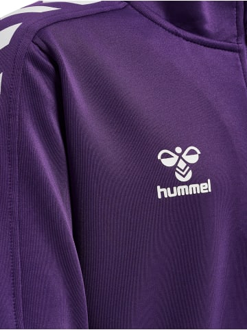 Hummel Halbreißverschluss Sweatshirt Hmlcore Multisport Kinder in ACAI/WHITE