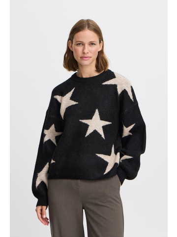 b. young BXMINYA STARRY JUMPER - KNIT Relaxed fit in Black Mix