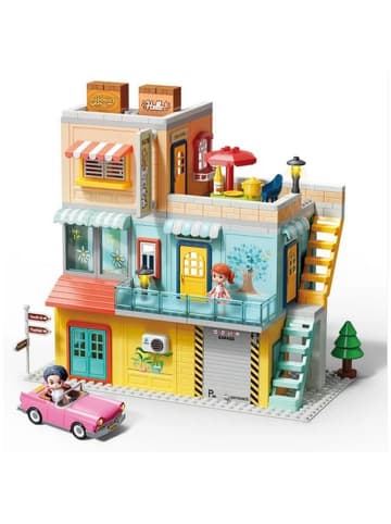 Wisam® Feelo 1812 Puppenhaus: modernes Stadthaus mit Garage