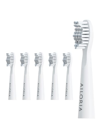 Ailoria PRO SMILE ersatzbürstenköpfe 6er set in weiß