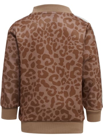 Hummel Kinder Trainingsjacke "Naomi Zip Jacket" in Braun