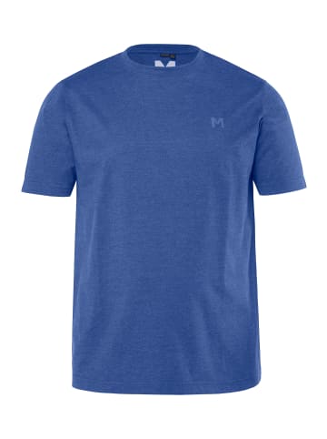 Men Plus Kurzarm T-Shirt in atlantikblau