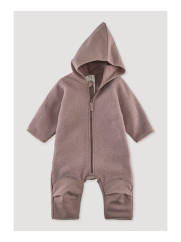 Hessnatur Wollfleece Overall in mauve