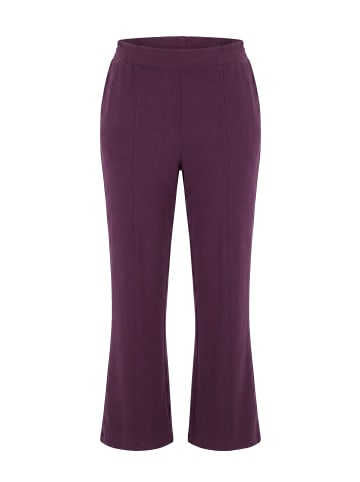 Ulla Popken Schlupfhose in dunkle pflaume