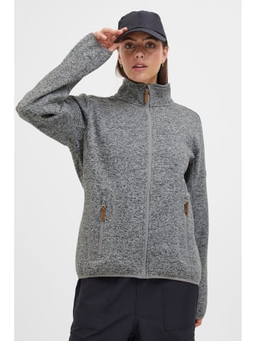 North Bend Fleecejacke NBSamana W in Grau
