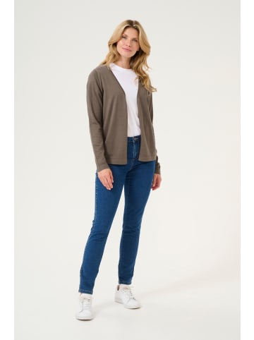 Kaffe Strickjacke KAfenia in Major Brown
