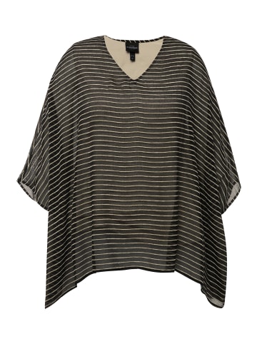 Ulla Popken Blusenjacke in schwarz