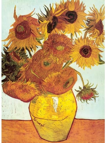 Eurographics Twelve Sunflowers by van Gogh (Puzzle)