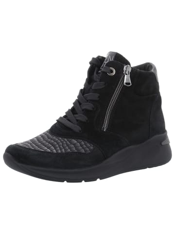 WALDLÄUFER Schnürstiefelette in schwarz