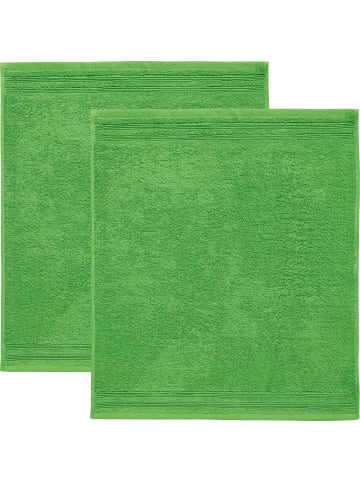 Erwin Müller Frottier Frottier-Geschirrtuch 2er-Pack in apfelgrün