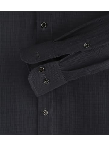 Katt Langarm Business Hemd für Herren in schwarz