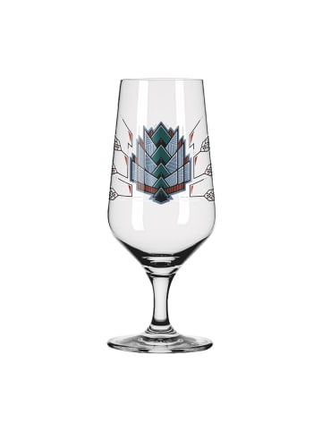 RITZENHOFF 2er Set Pilsgläser mit Motiv Brauchzeit in Transparent 374 ml
