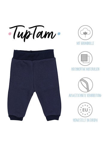 TupTam 2er- Set Fleecehosen in dunkelblau