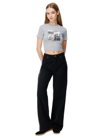 Alexa Dash Blouse in Grau