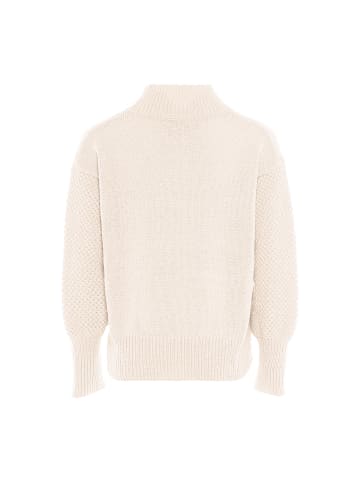 myMo Damen Sweater in WOLLWEISS